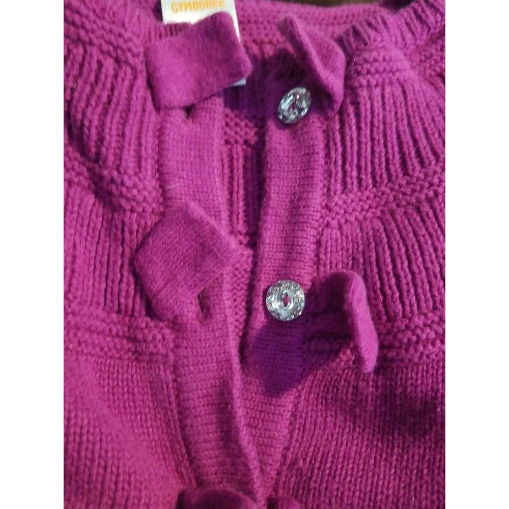 Gymboree sparkle kitty cardigan 7 8